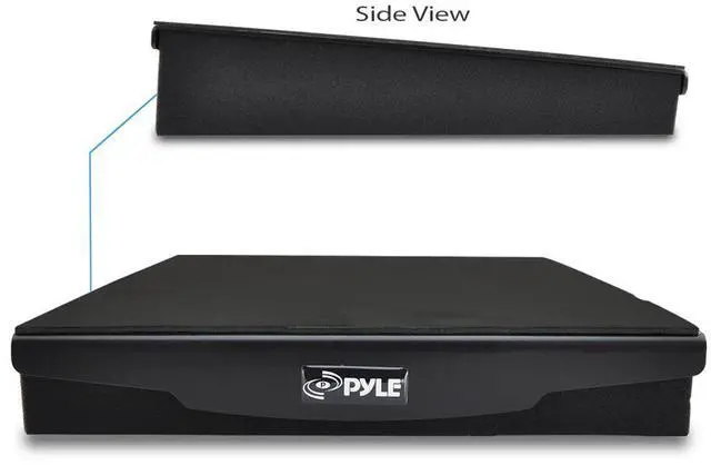 Alt view image 5 of 7 - Pyle Sound Dampening Speaker Riser - Studio Acoustic Isolation Platform (7.5 x 9.1) - PSI04