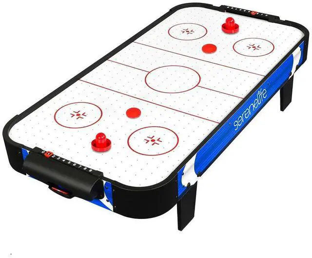 Main image of SereneLife 40" Air Hockey Table - Compact, Smooth Playing Surface, Pucks & Pushers (SKARHDT21)