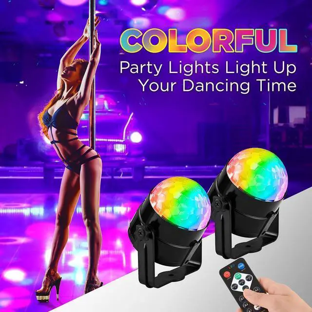Alt view image 6 of 7 - SereneLife Professional Spinning Dancing Pole - Portable & Removable Fitness Pole with Yoga Socks & Party Lights (SLDP2LS2)