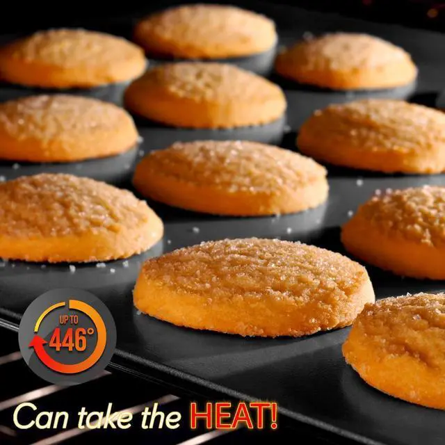 Alt view image 7 of 7 - NutriChef 3-Piece Nonstick Cookie Sheet Baking Pan - Professional Quality Kitchen Cooking Non-Stick Bake Trays with Black Coating - NCZK3B
