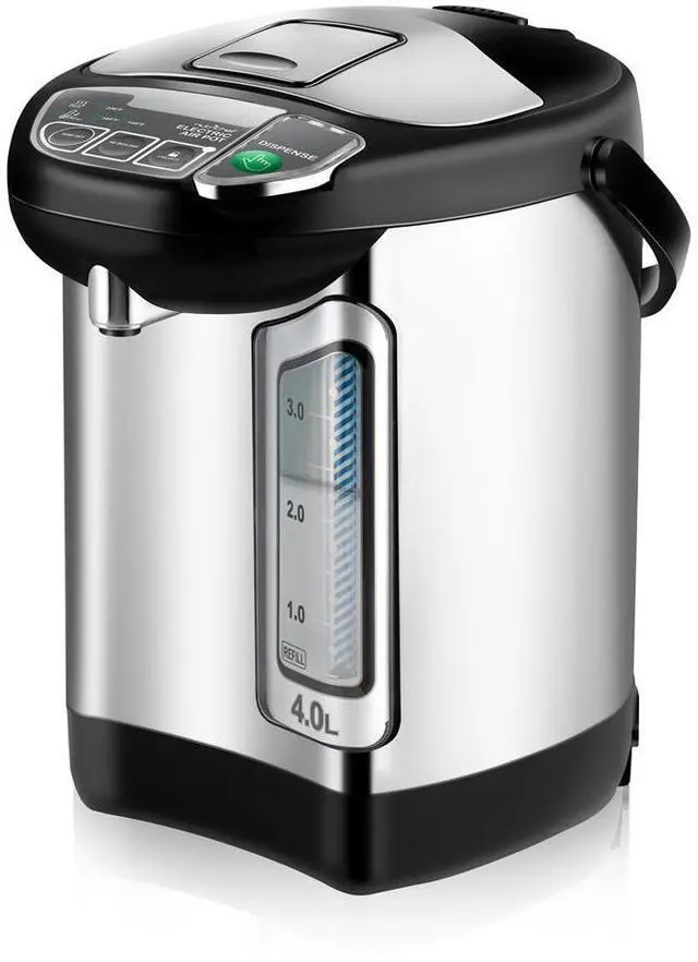 Main image of NutriChef 4L Digital Hot Water Dispenser - Instant Water Boiler, Auto Dispense Safety Lock, Adjustable Temperature (4.227 quarts)