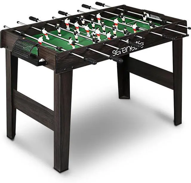 Main image of SereneLife 48'' Competition Sized Foosball Table - Arcade Table Soccer for Home & Game Room with 2 Balls