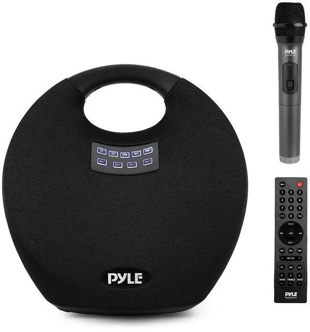 Main image of Pyle 5.25 Portable Wireless BT Streaming Speaker - Portable Audio Speaker, with Built-in Rechargeable Battery, Waterproof, Wireless Microphone, Clear Sound Performance, TWS/MP3/USB (220 Watt MAX)