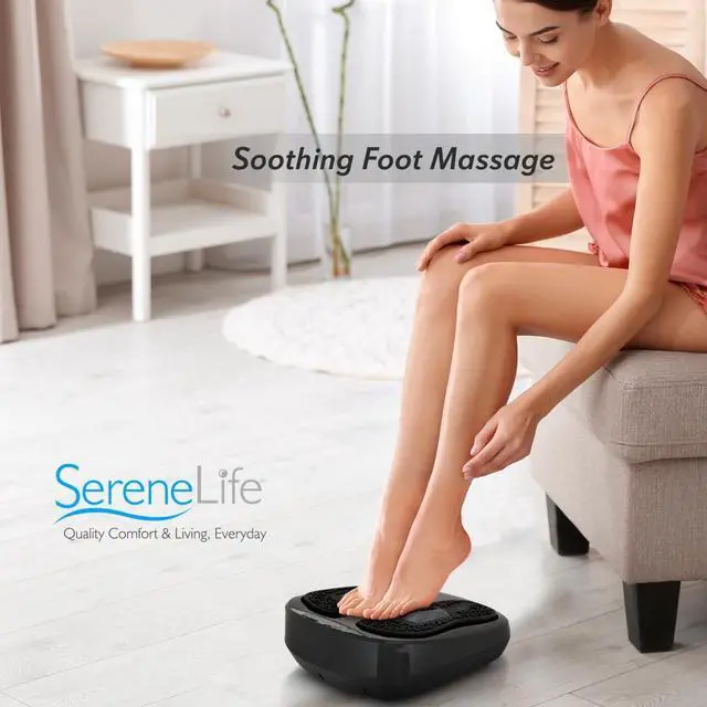 Alt view image 5 of 7 - SereneLife Electric Home Foot Massager - Digital Feet Massaging Machine with Heel, Toe & Calf Massage Therapy