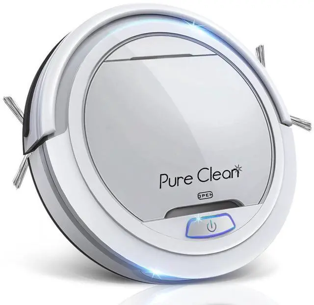Main image of Pure Clean Smart Robot Vacuum Cleaner  Automatic Cleaning with Self-Programmed Path, Anti-Fall Sensors, and One-Button Operation