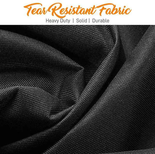 Alt view image 4 of 7 - SereneLife Heavy Duty Waterproof BBQ Grill Cover with Fabric Handles & Fastening Straps - SLGCS