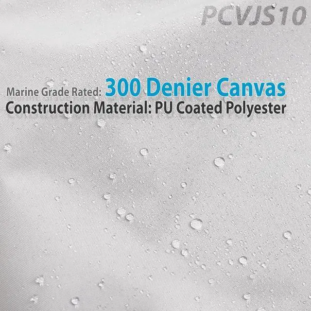 Alt view image 4 of 6 - Pyle Armor Shield Jetski Storage Cover, Universal Trailer/Storage Cover for Jetski (Up to 102), Marine-Grade Protection