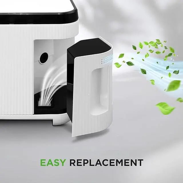 Alt view image 6 of 6 - NutriChef Food Waste Bin Filter - Automatic Food Cycler Compost Bin Filter