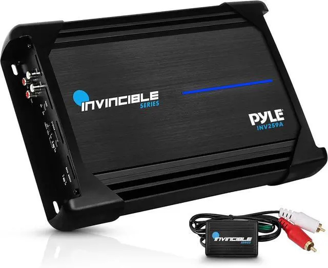Main image of Pyle Invincible Series 2-Channel Bridgeable MOSFET Amplifier, 2000W Max, High-Current Dual Discrete Drive Stages - INV259A