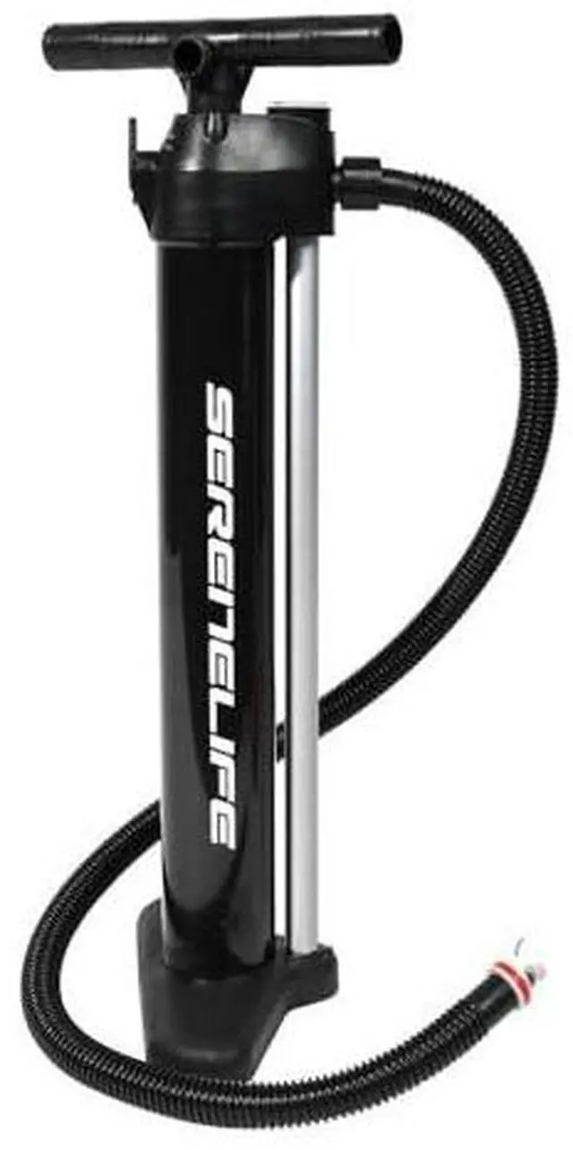 Main image of SereneLife Air Pressure PSI Gauge for Air Pump Inflator, Accessory Part for Model SLSUPB872, Removable Threaded Screw Style Connector, Provides Accurate & Reliable Readings