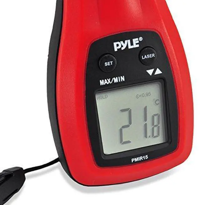 Alt view image 5 of 5 - PYLE Meters PMIR15 Mini Infrared Thermometer with Laser Pointer