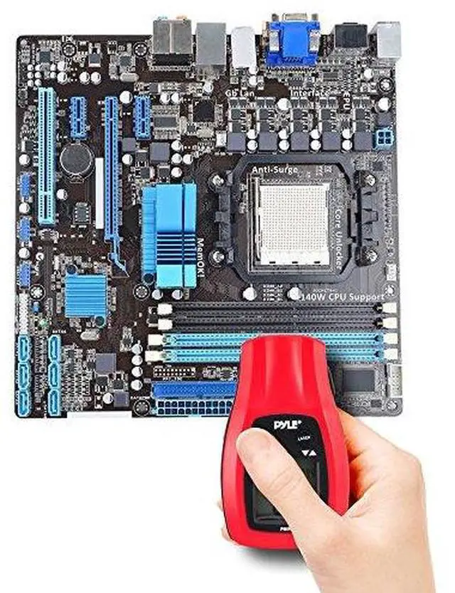 Alt view image 3 of 5 - PYLE Meters PMIR15 Mini Infrared Thermometer with Laser Pointer