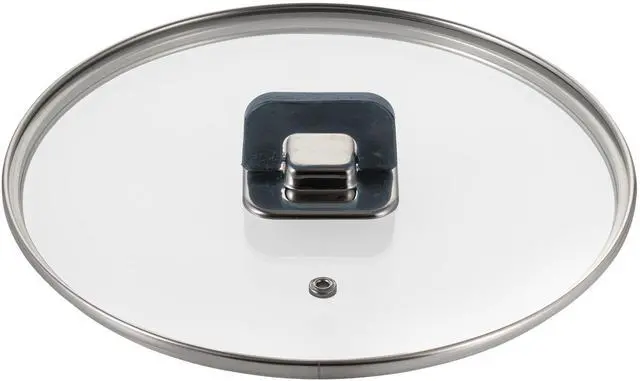 Main image of NutriChef 5 Quart Casserole-See-Through Tempered Glass Lids, Works with Model: NCCWSTKGRY (Gray), One Size