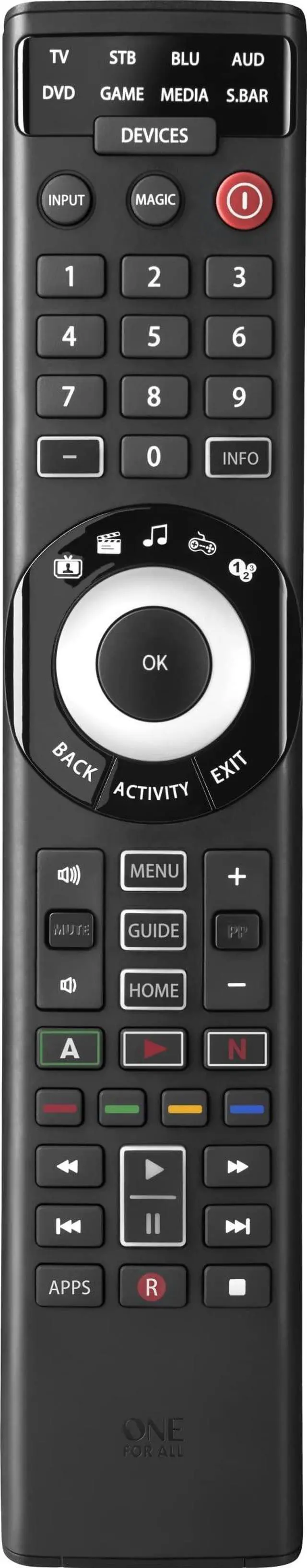 Alt view image 15 of 19 - One For All Smart Control 8 Universal Remote
