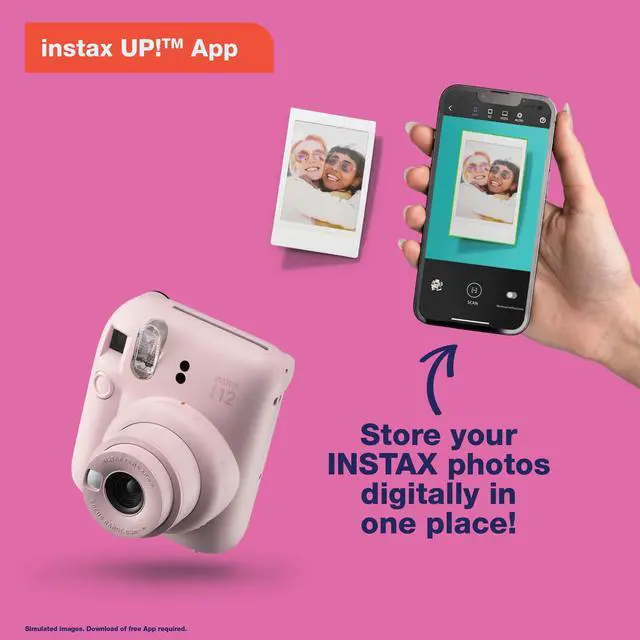 Alt view image 5 of 7 - _Mega Brand Instax Mini 12 Instant Camera - Lilac Purple