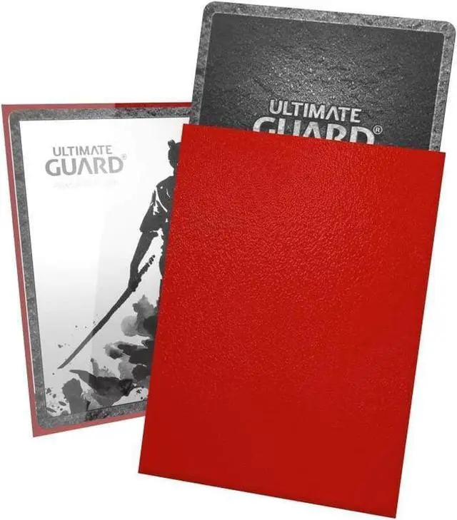 Alt view image 11 of 19 - Ultimate Guard Katana Sleeves Standard Size Red (100)