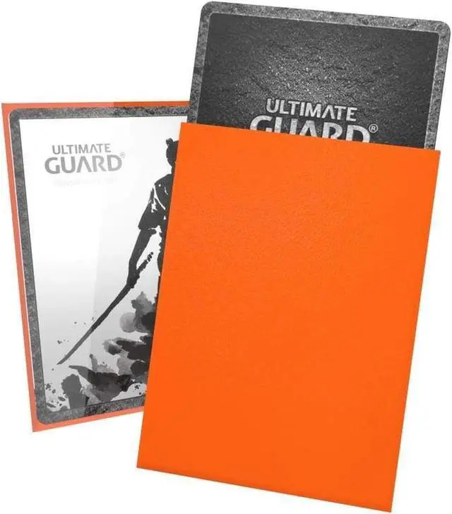 Alt view image 12 of 19 - Ultimate Guard Katana Sleeves Standard Size Red (100)