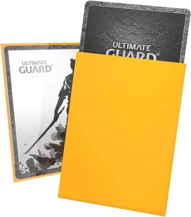 Alt view image 13 of 19 - Ultimate Guard Katana Sleeves Standard Size Red (100)