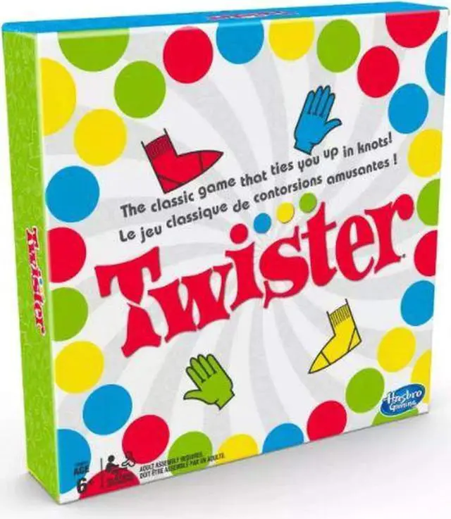 Alt view image 2 of 2 - Hasbro 988310790 Twister Game
