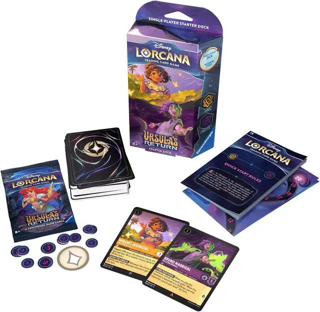 Alt view image 2 of 2 - Ursula's Return - Starter Deck (Amber & Amethyst)