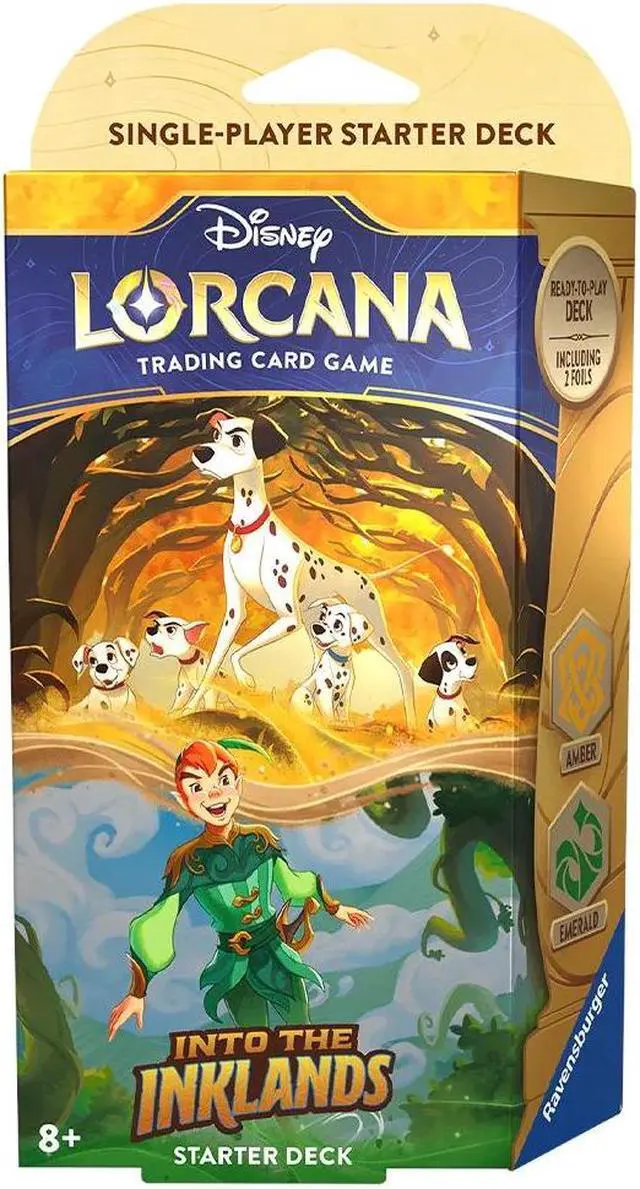 Main image of Into the Inklands - Starter Deck (Amber & Emerald)