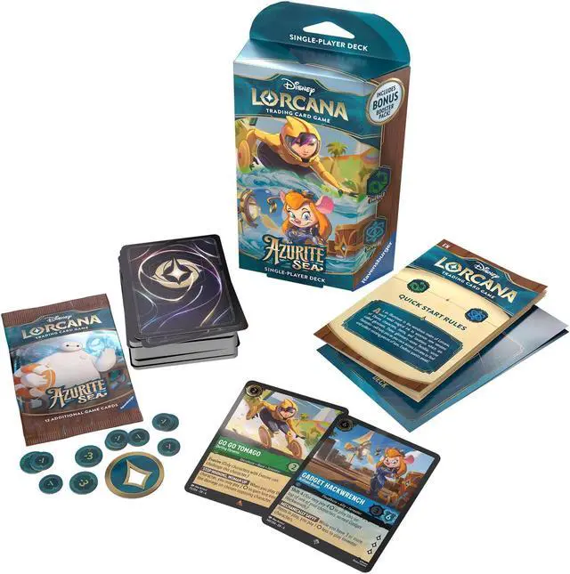 Alt view image 2 of 2 - Azurite Sea - Starter Deck (Emerald & Sapphire)