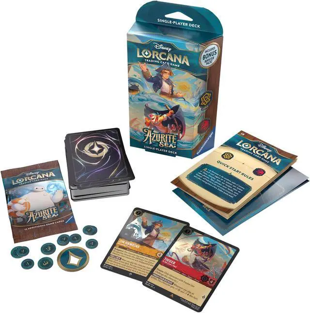 Alt view image 2 of 2 - Azurite Sea - Starter Deck (Amber & Ruby)
