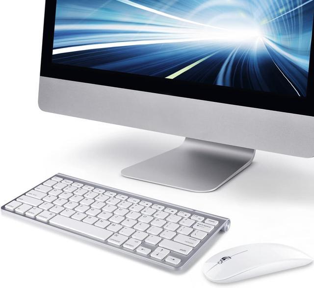 Alt view image 3 of 7 - Wireless Keyboard and Mouse for Mac Bluetooth USB C Compatible with Apple MacBook Air Pro iMac Ipad and Windows Laptops Android Tablets