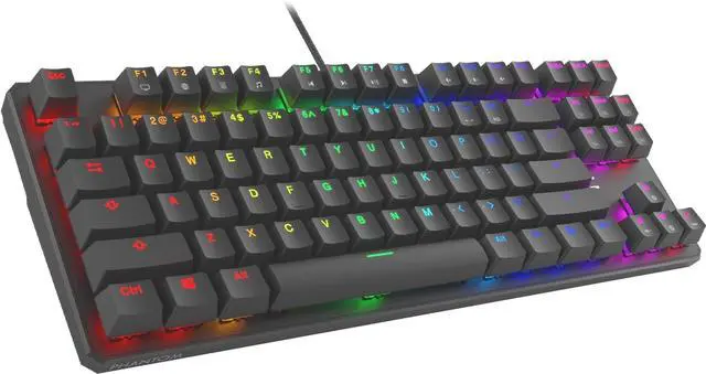 Main image of TECWARE Phantom 87 Key Mechanical Keyboard, RGB led, Outemu RED Switch