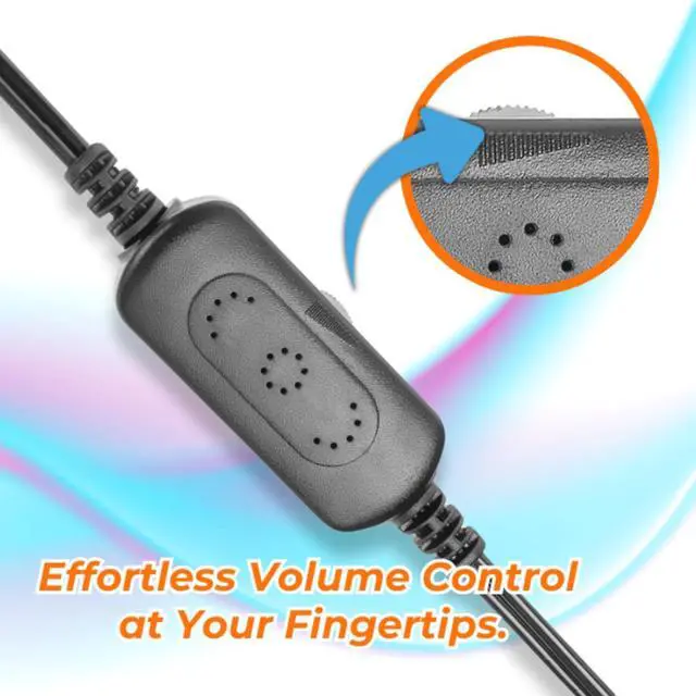 Alt view image 6 of 7 - MANHATTAN USB Powered Stereo Speaker System - Small Size - with Volume Control & 3.5 mm Audio Plug to Connect to Laptop, Notebook, Desktop, Computer - 3 Yr Mfg Warranty - Black Silver, 166898