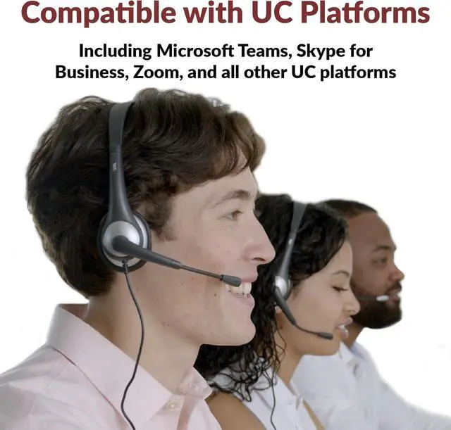 Alt view image 4 of 6 - Cyber Acoustics Stereo Headset (AC-204), 3.5mm Stereo & Y-Adapter, Home, K12 School Classroom and Education