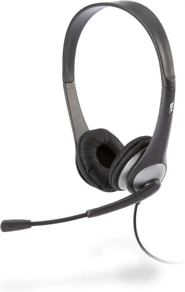 Alt view image 6 of 6 - Cyber Acoustics Stereo Headset (AC-204), 3.5mm Stereo & Y-Adapter, Home, K12 School Classroom and Education