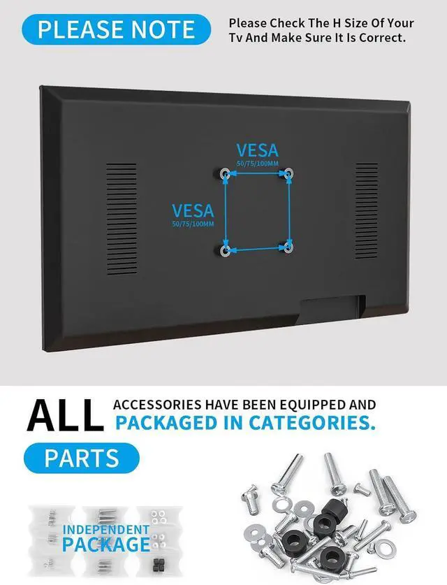 Alt view image 7 of 7 - Dual Monitor Stand - Vertical Stack Screen Free-Standing Desk Mount Arm Riser Fits Two 13 to 34 Inch Computer Monitors with Swivel, Tilt, Height Adjustable, VESA Stand 100 x 100mm, 75 x 75mm AX05TB02