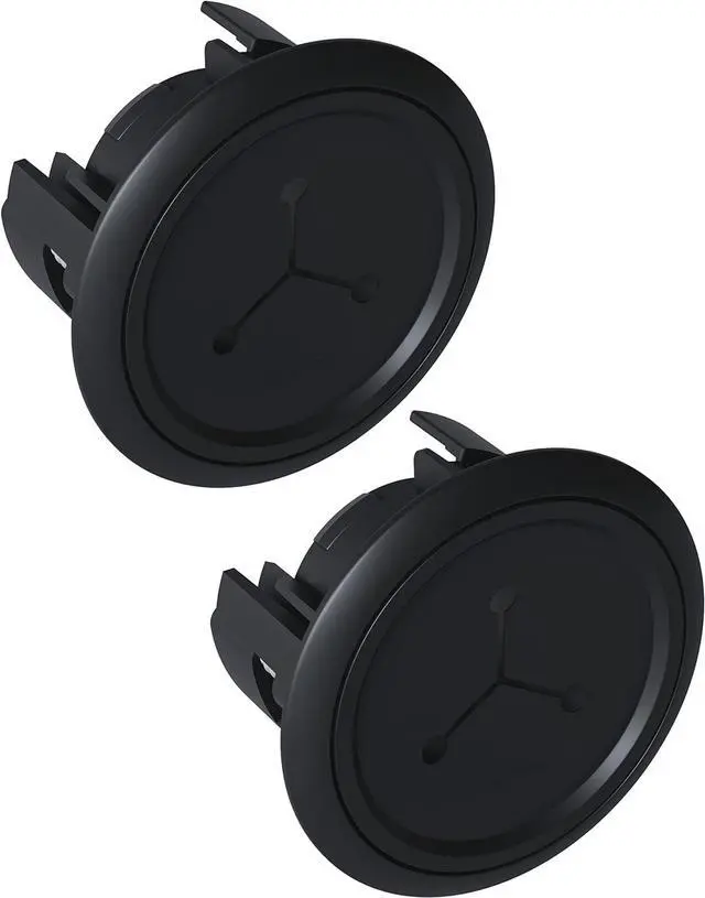 Main image of ECHOGEAR TV Cord Hider - 2.5" Mini in Wall Cable Management Kit Cord Concealer for Wall Mounted TVs - Easy 3-Step Install w/Locking Winged Grommets for Secure Fit - Black