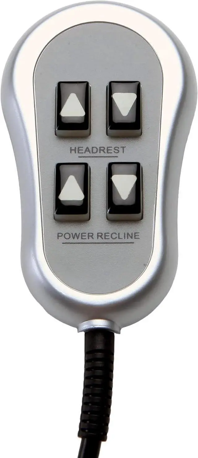 Alt view image 6 of 6 - Fruhdi Lift Chairs Power Recliners 4 Button 5 Pin Prong Remote Hand Control Handset Replacement with Backlight