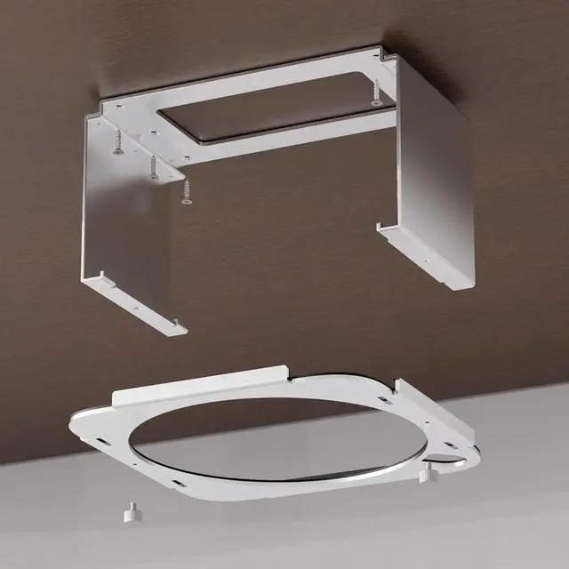 Alt view image 2 of 7 - Under Desk Mount for Apple Mac Studio M1 M2 M3 M4, Mac Mini (2010-2023) - Dust-Free, Clutter-Free, Scratch-Free, Aluminum, Quick Removal & Easy Installation