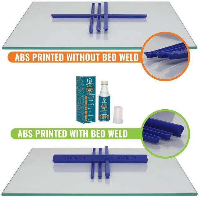 Alt view image 5 of 7 - 3D Printer Adhesive Glue Bed Weld Original, Strong Grip Reduces Warping for ABS, ASA, PLA, and PETG Filament on Compatible Build Plates, 118ml, 4 fl oz