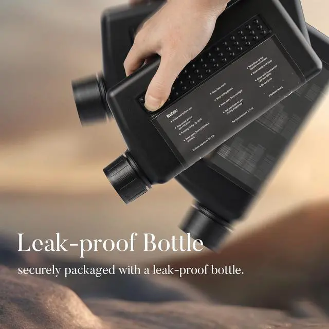 Alt view image 4 of 6 - 1kg 3D Printing Resin Conjure Standard Resin, 405nm Standard UV Light Curing Photopolymer Fast Curing Resin for LCD/DLP/MSLA 3D Printer,Near-Expiry Resin - Limited Stock (Black, 1kg)