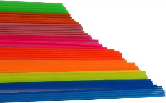 Alt view image 3 of 5 - 3D Pen Filament Refills Set of 12 Colors 1.75mm PLA Straight 3D Printing Filament Stick Dimensional Accuracy +/- 0.05 mm for 3D Printer Pen