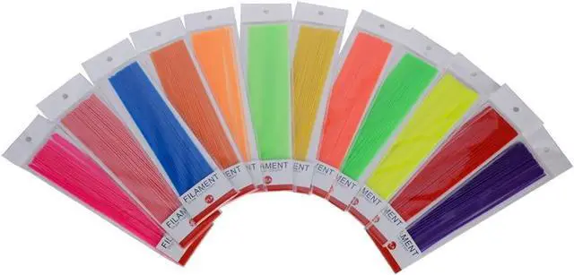 Alt view image 5 of 5 - 3D Pen Filament Refills Set of 12 Colors 1.75mm PLA Straight 3D Printing Filament Stick Dimensional Accuracy +/- 0.05 mm for 3D Printer Pen