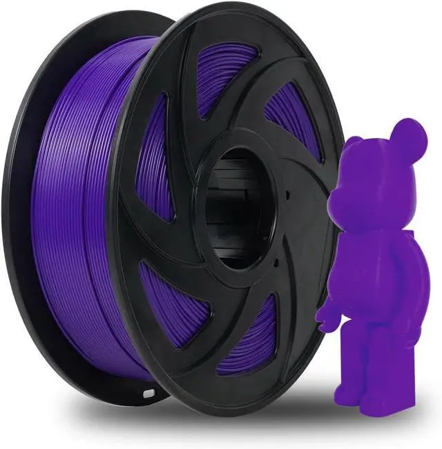 Alt view image 7 of 7 - Voxelab 3D Printer Filament, 1.75mm PLA Pro (PLA+) Filament, Dimensional Accuracy +/- 0.02 mm, 3D Printing Material 1kg/ Spool, Compatible with FDM 3D Printer/Pen (Purple)