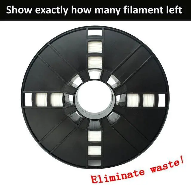 Alt view image 4 of 7 - PLA 3D Printer Filament, White PLA Filament 1.75m, PLA 1kg Spool(2.2lbs), Dimensional Accuracy +/- 0.03mm