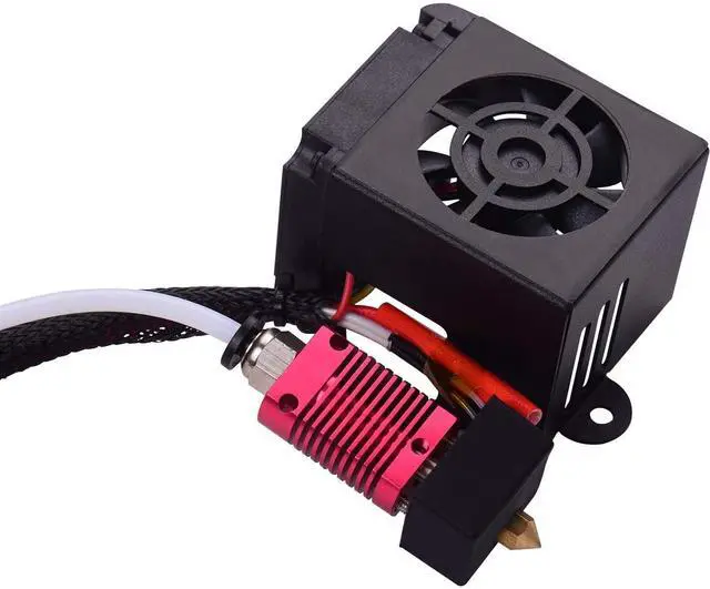 Alt view image 2 of 4 - Ender 3 Hotend Ender 3 Pro Hotend 24V 40W Full Assembled Extruder Kit Accessories with Silicone Cover for Ender 3, Ender 3 Pro 3D Printer