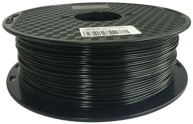 Main image of Black PC Filament 1.75 mm 3D Printer Filament 1 KG Spool 2.2LBS Dimensional Accuracy +/- 0.05mm 3D Printing Polycarbonate Material
