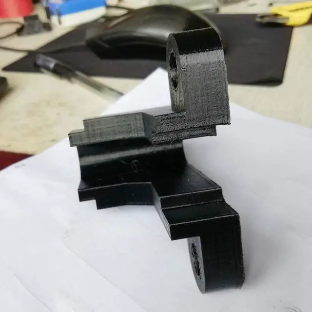 Alt view image 3 of 6 - Black PC Filament 1.75 mm 3D Printer Filament 1 KG Spool 2.2LBS Dimensional Accuracy +/- 0.05mm 3D Printing Polycarbonate Material