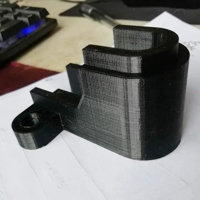 Alt view image 5 of 6 - Black PC Filament 1.75 mm 3D Printer Filament 1 KG Spool 2.2LBS Dimensional Accuracy +/- 0.05mm 3D Printing Polycarbonate Material