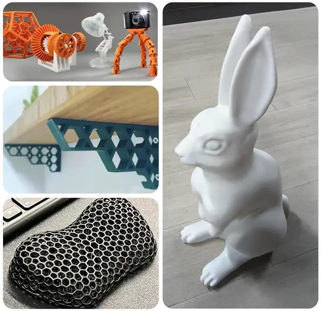 Alt view image 7 of 7 - ABS+ Filament 1.75mm, Dimensional Accuracy +/- 0.03mm, 1KG Spool (2.2 LBS), Strong, Durable, Heat Resistance, Excellent Toughness 3D Printer Filament ABS Plus, Black
