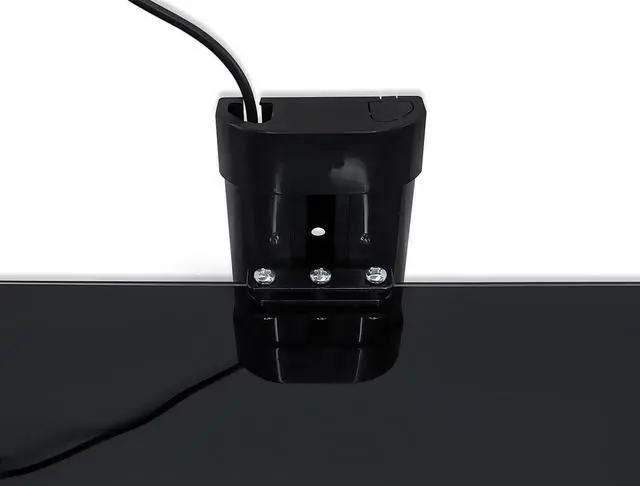 Alt view image 6 of 7 - Mount-It! Floating TV Shelf, Wall Mounted Shelf for Receiver, Cable Box, PlayStation, Xbox, DVD Player, Projector and AV Components, 17.6 Lbs Capacity, 1 Shelf, Tinted Tempered Glass Black