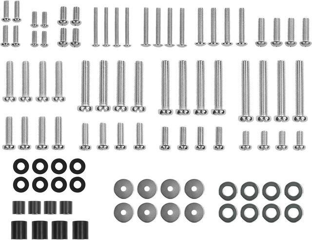 Main image of Mount-It! TV Mounting Hardware Kit, Universal VESA Wall Mount Screw, Washer, Spacer Pack (M4 M5 M6 M8) for TV and Monitor Mounting