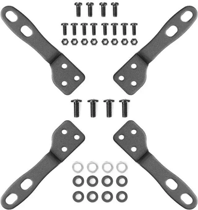 Main image of Mount-It! VESA Mount Adapter Kit | TV Wall Mount Bracket Adapter Converts 75x75 and 100x100 mm Patterns to 200x100 and 200x200 mm | Fits Most 23 Inch to 42 Inch TVs and Monitors | Hardware Included